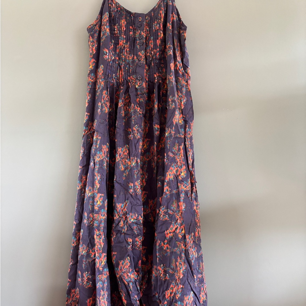 Artka Spagetti Strap Boho Peasant Dress - S